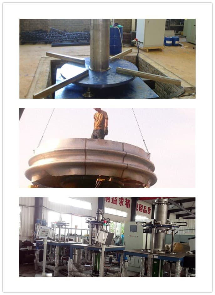Automatic bellow expansion joint forming mach